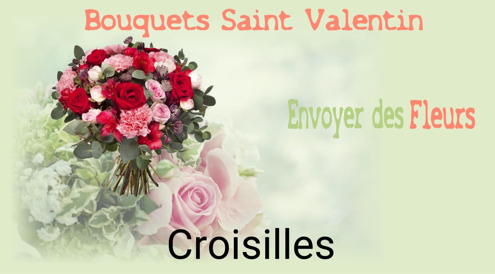 Roses de Saint-Valentin livrées à Croisilles